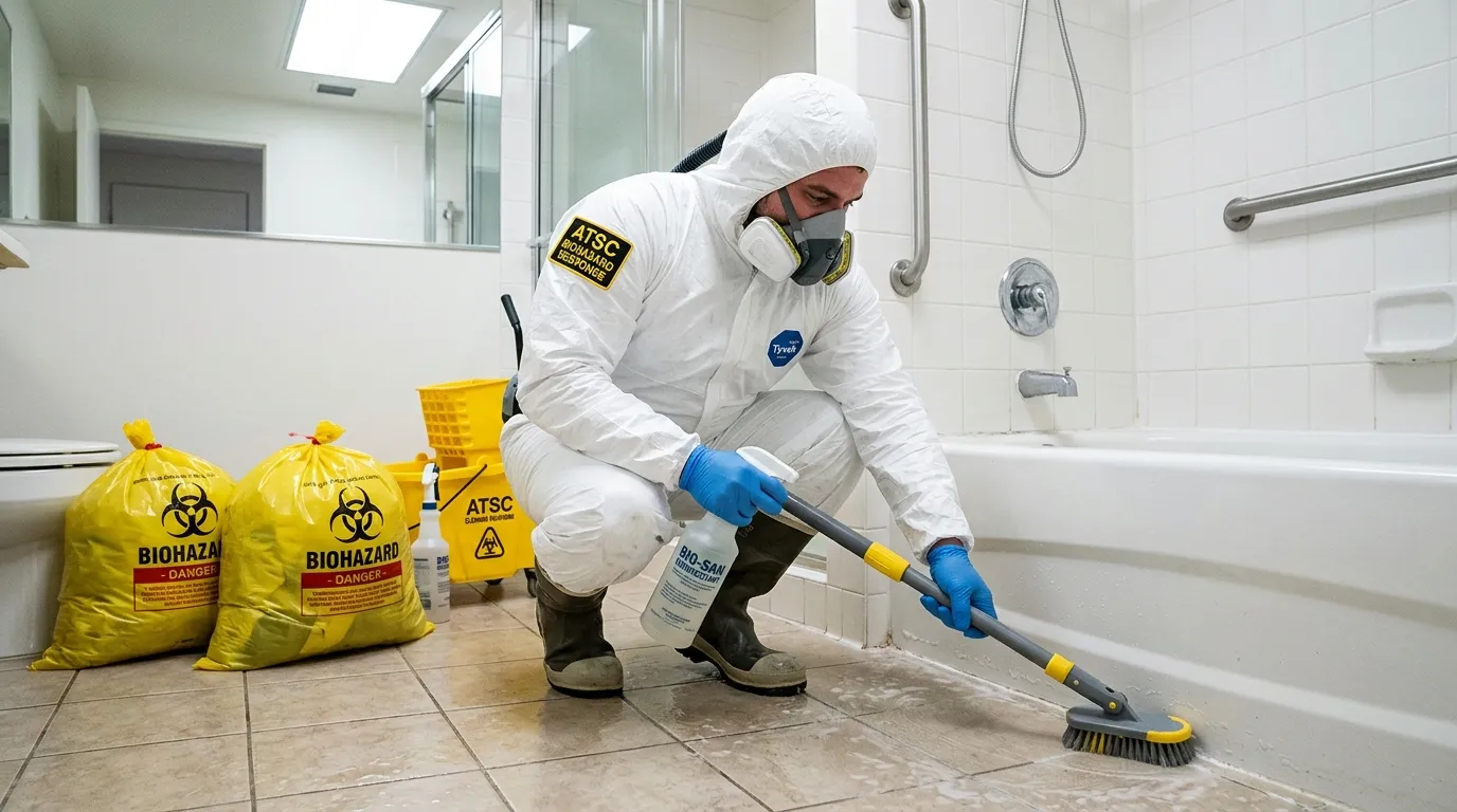 Decontamination equipment deployed for Blood Cleanup in Middle Village